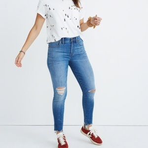 Madewell 9” High Rise Skinny